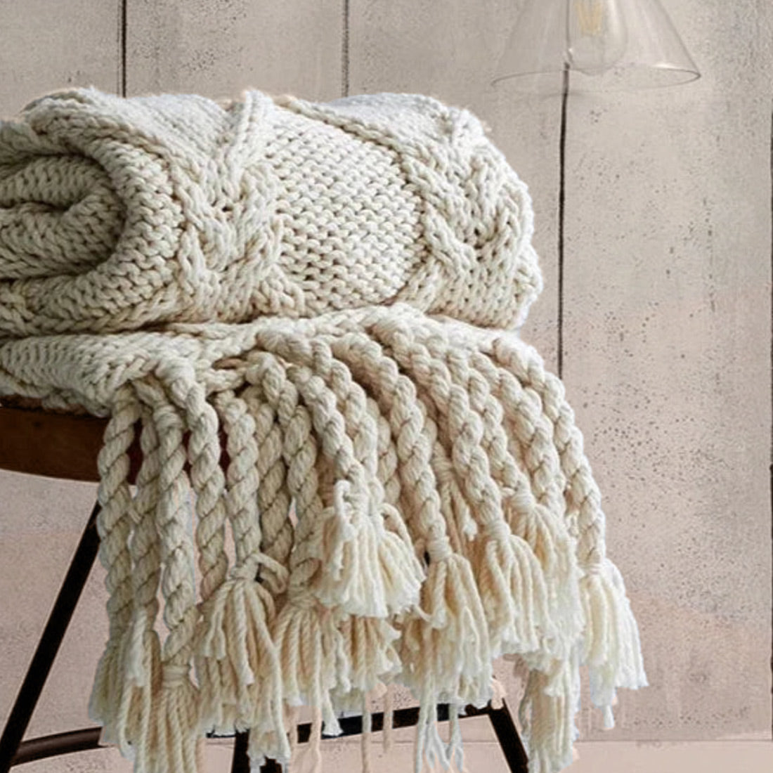 Chunky Knit Blanket