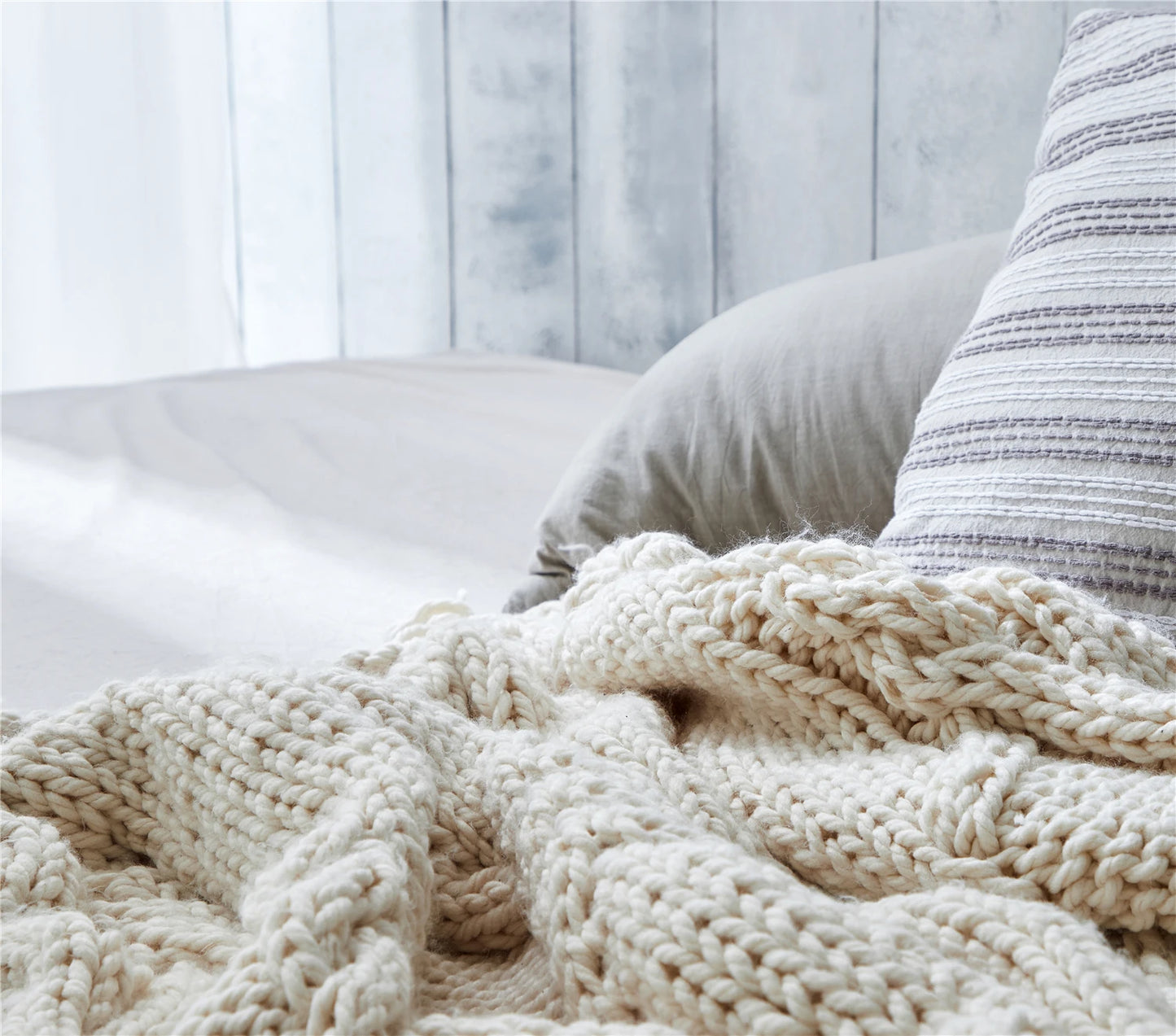 Chunky Knit Blanket