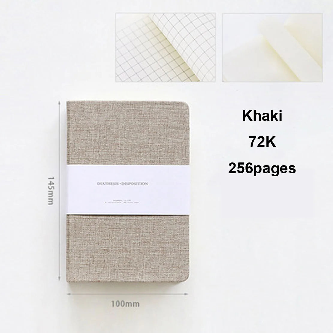 Linen Hard Cover Bedside Journal