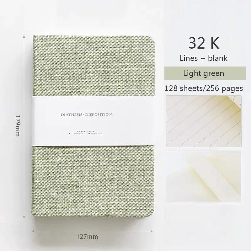Linen Hard Cover Bedside Journal