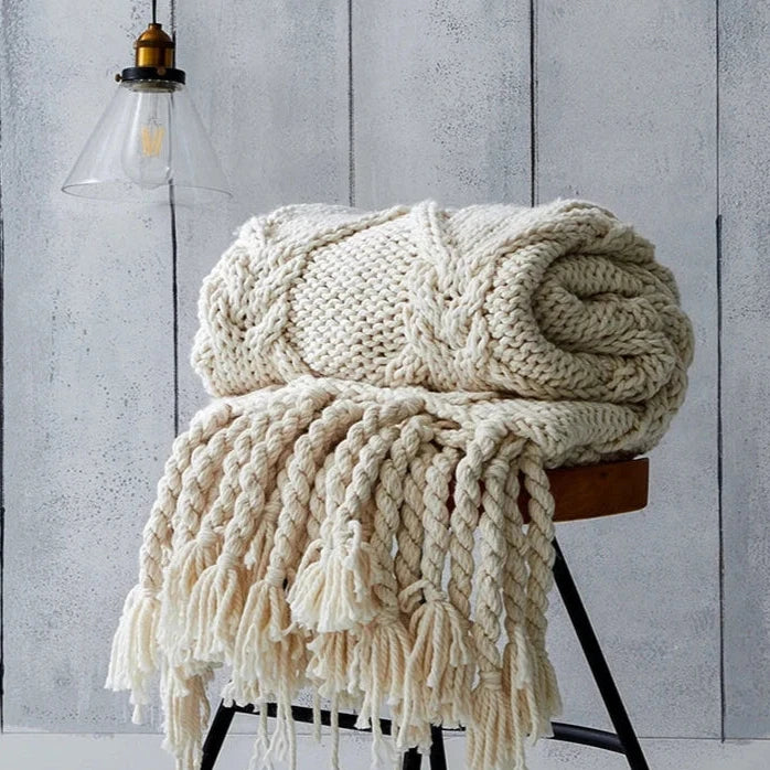 Chunky Knit Blanket