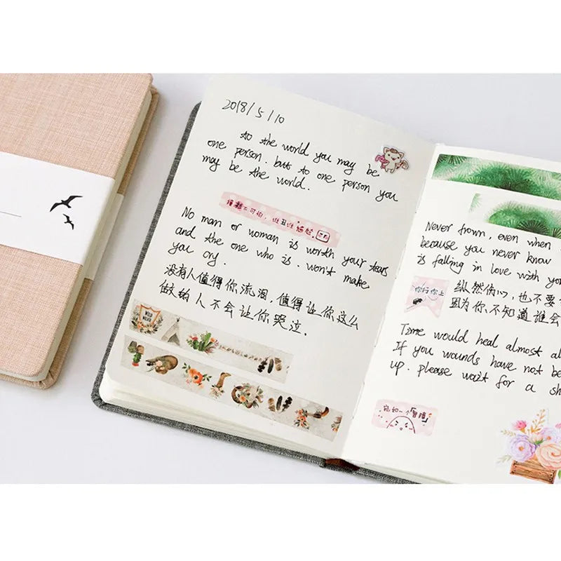 Linen Hard Cover Bedside Journal