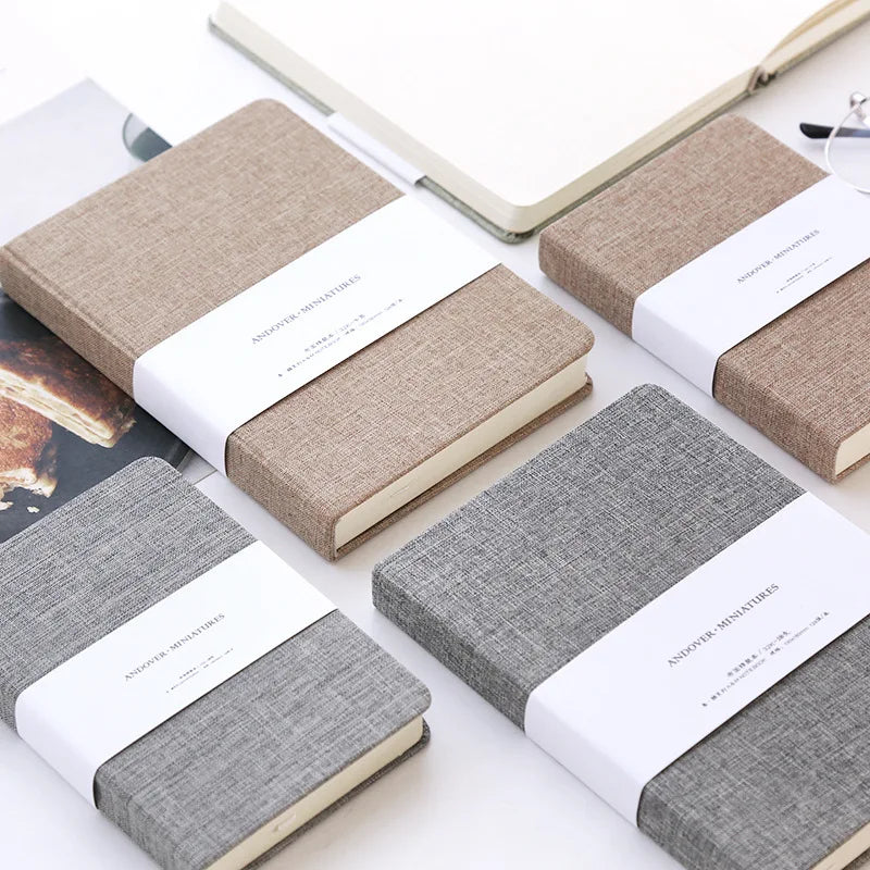 Linen Hard Cover Bedside Journal