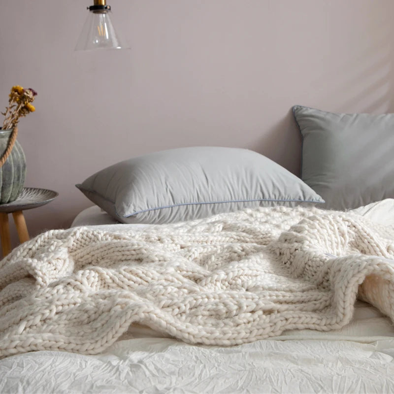 Chunky Knit Blanket