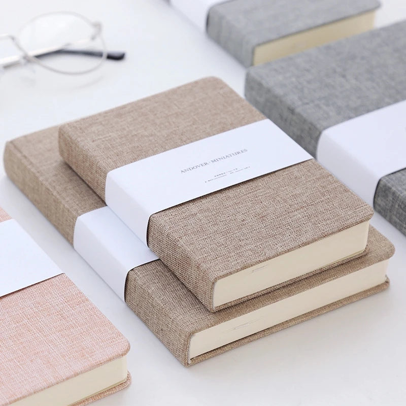 Linen Hard Cover Bedside Journal