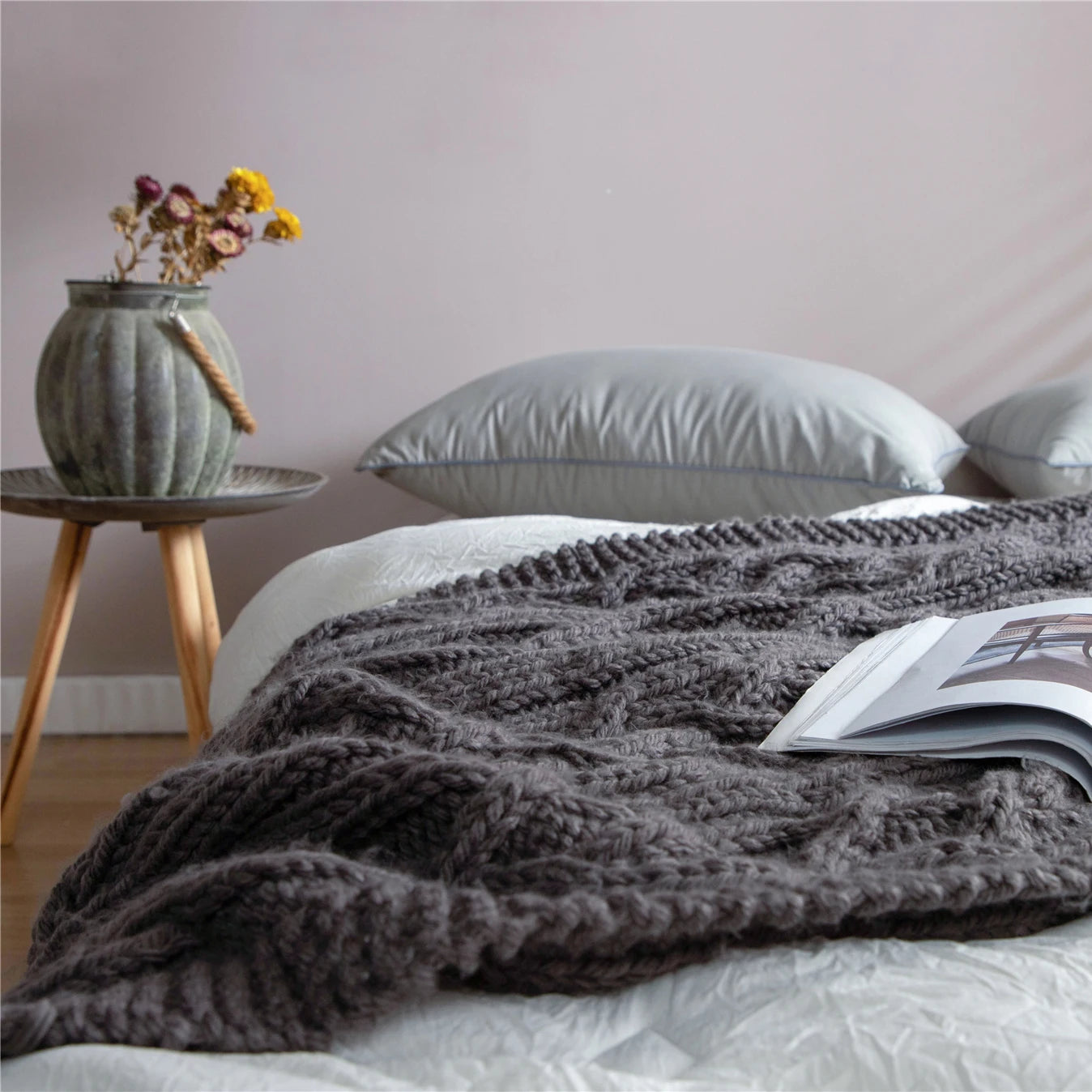 Chunky Knit Blanket