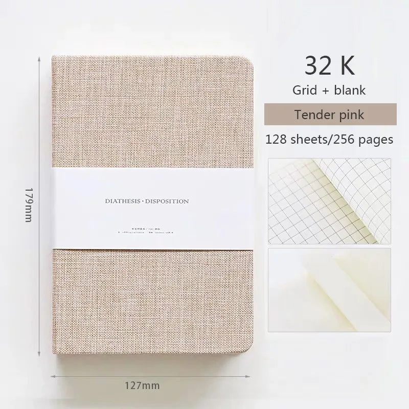 Linen Hard Cover Bedside Journal