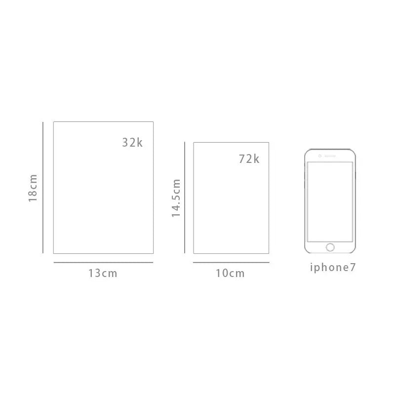 Linen Hard Cover Bedside Journal