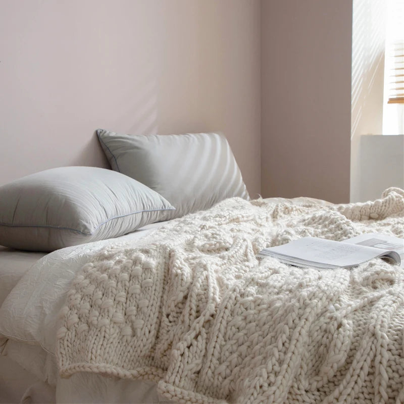 Chunky Knit Blanket