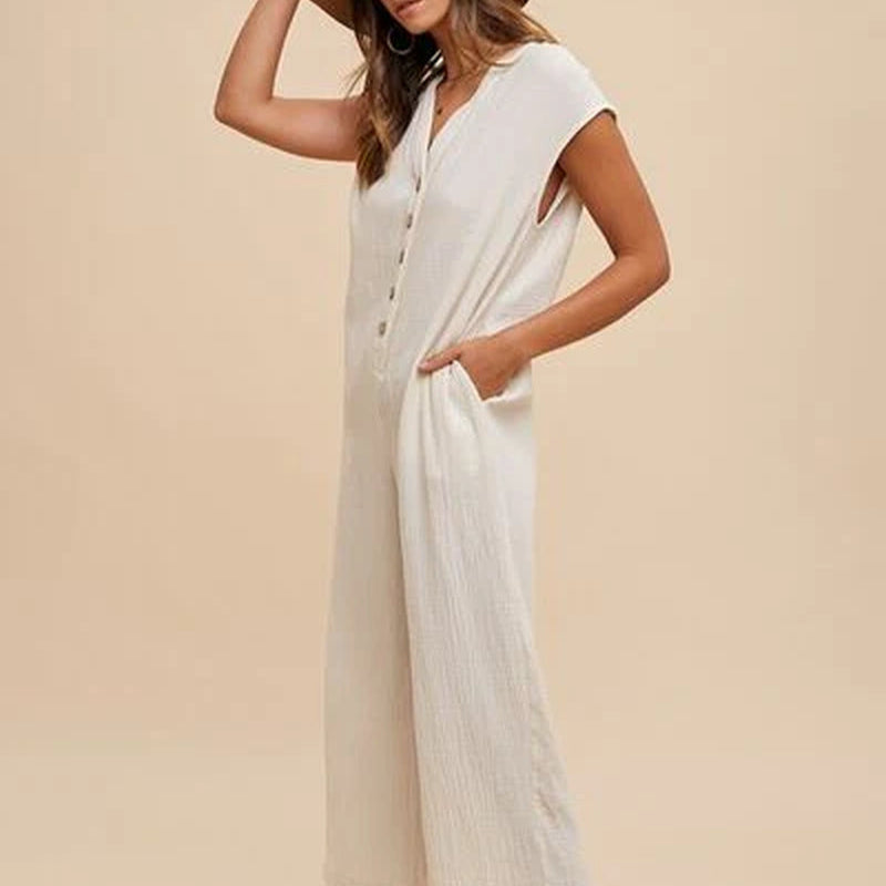 Wide Leg Jumpsuit