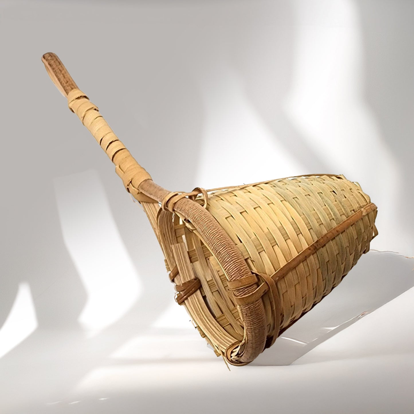 Natural Woven Basket for Loose Tea. Handcrafted in Asia