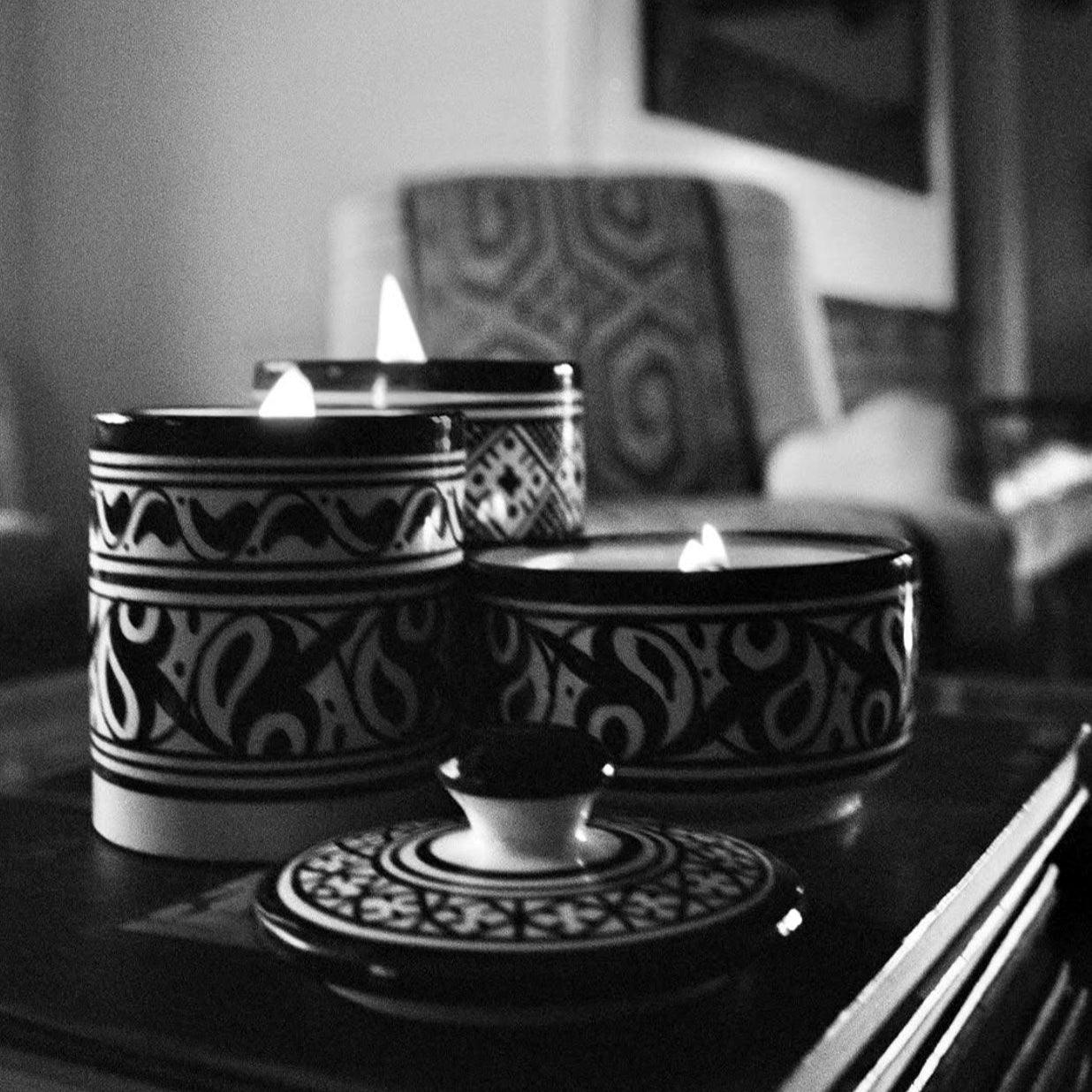 Jasmin Riad Candle. Handcrafted US | Morocco