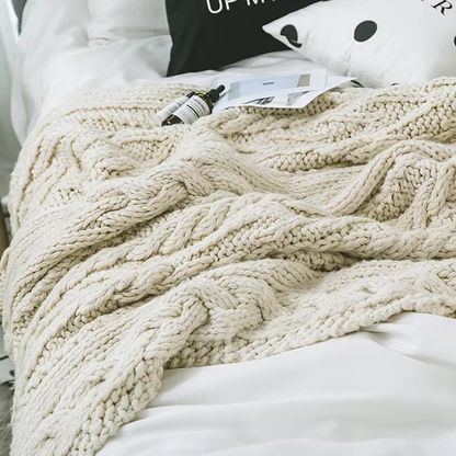 Chunky Knit Blanket 