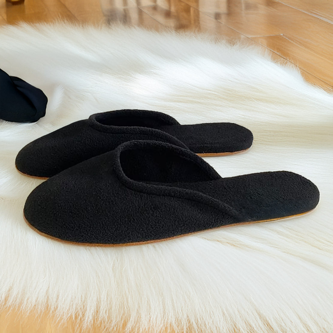 Cozy Sheep Fleece Mules 