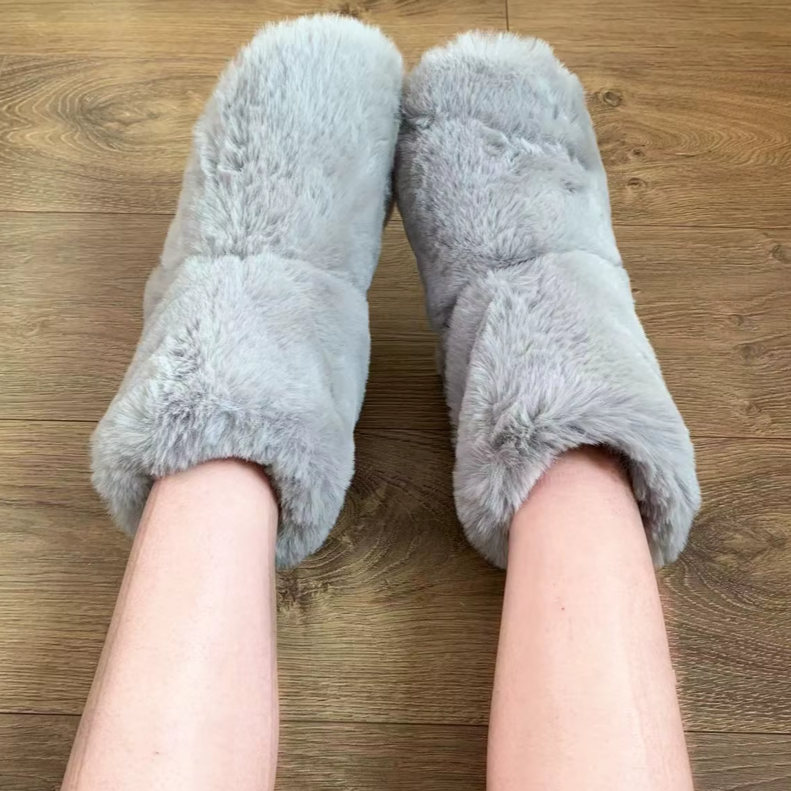 Fluffy Cloud Bootie Slippers