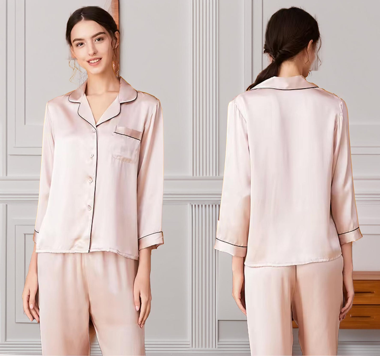 LustreLight Mulberry Silk Pajama