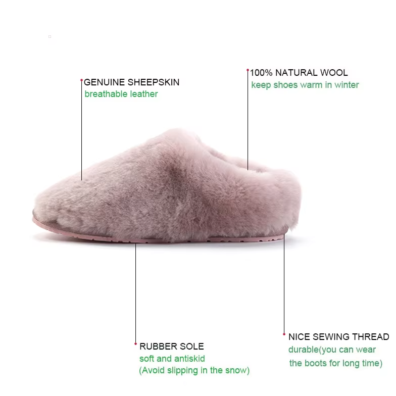 Luxe Shearling Sheepskin Slippers