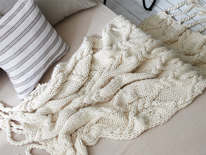 Chunky Knit Blanket 