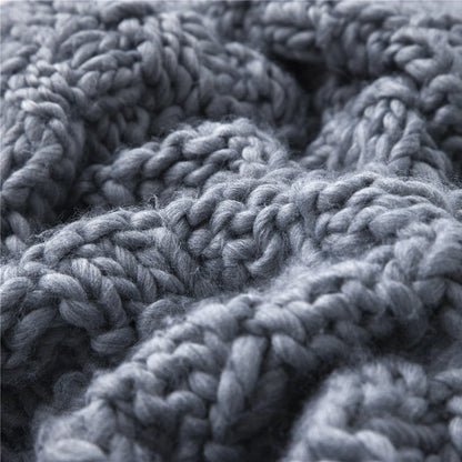 Chunky Knit Blanket 