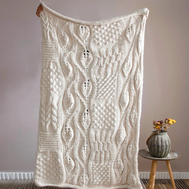 Chunky Knit Blanket 