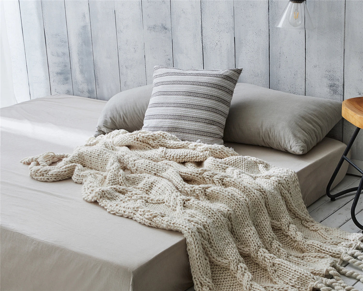 Chunky Knit Blanket 