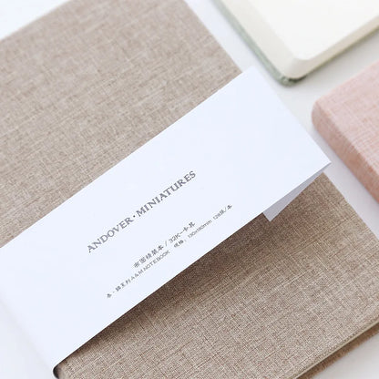 Linen Hard Cover Bedside Journal