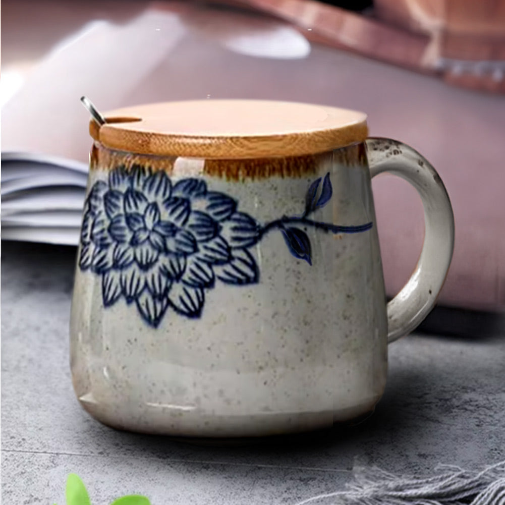 Quiet Moments Ceramic Teacup