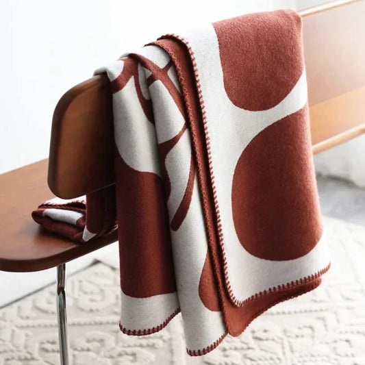 Nordic Jacquard Throw Blanket