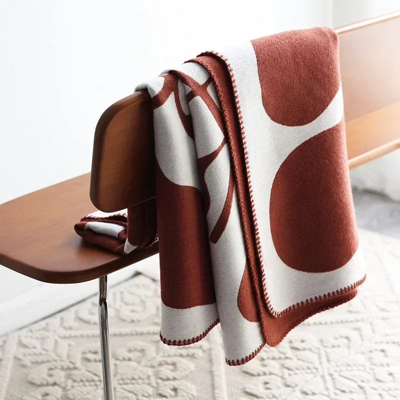 Nordic Jacquard Throw Blanket