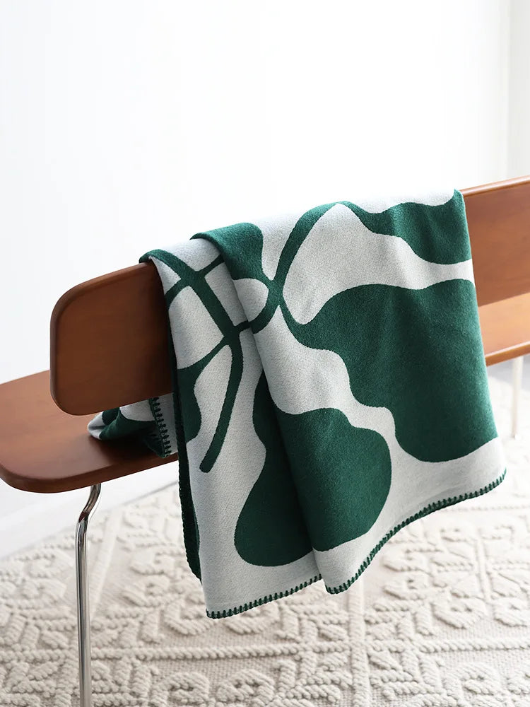 Nordic Jacquard Throw Blanket