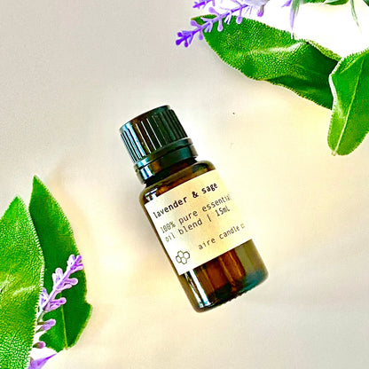 Lavender & Sage. Small-Batch, Pure Essential Oil | USA