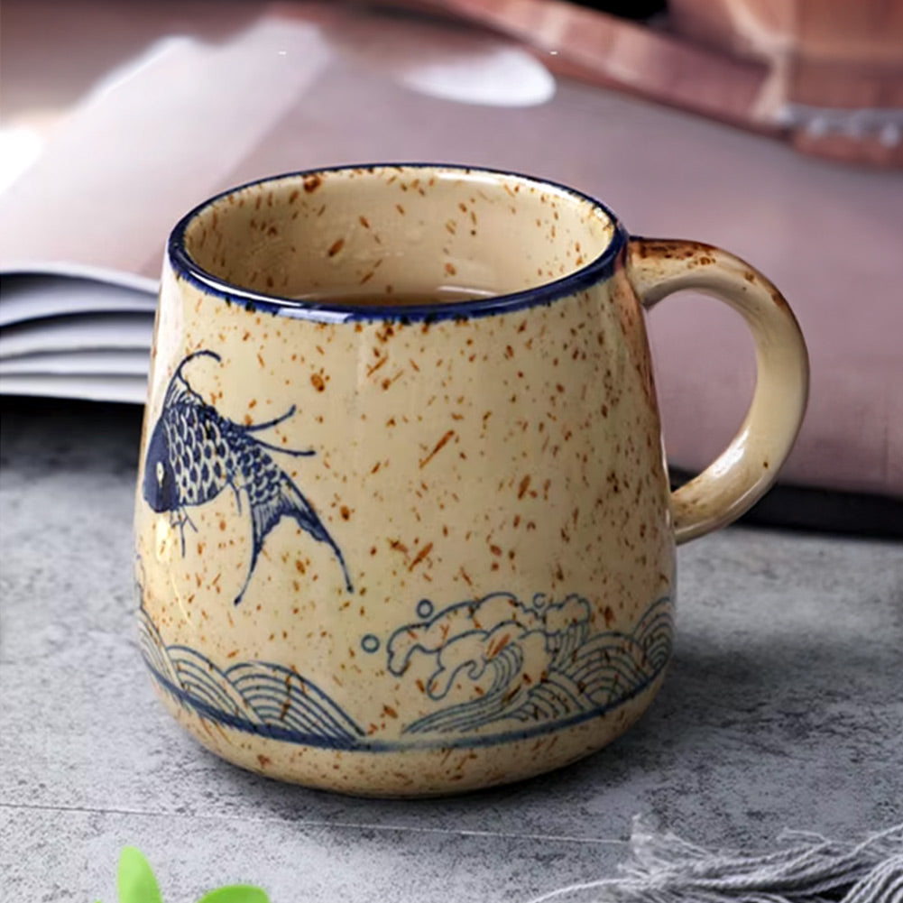 Quiet Moments Ceramic Teacup