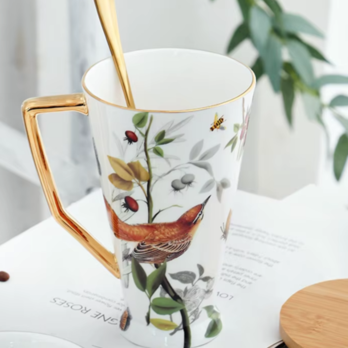 Whimsical Ceramic Mug