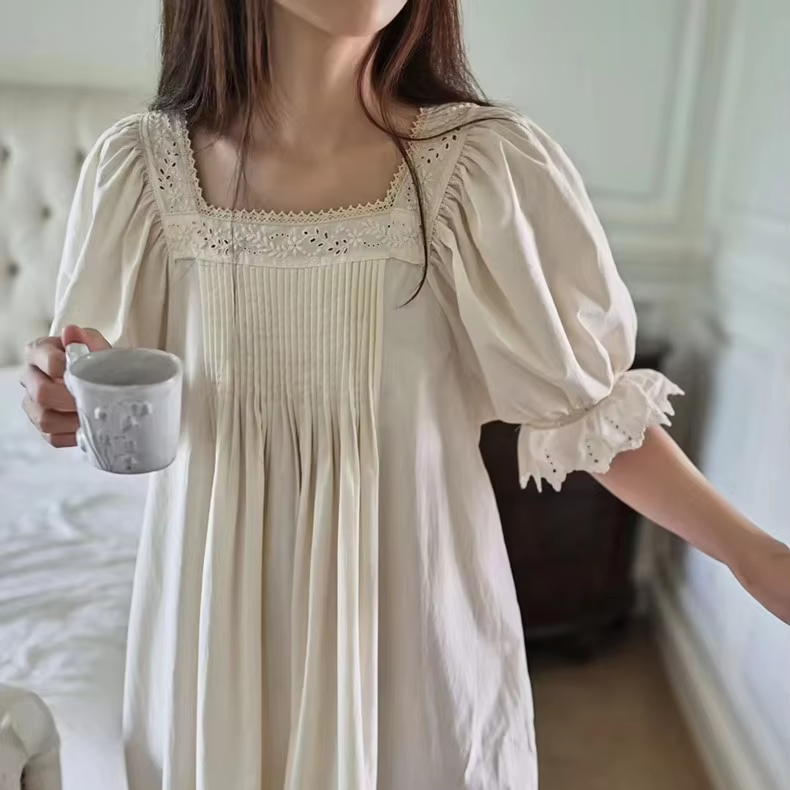 Royal Reverie Cotton Nightdress