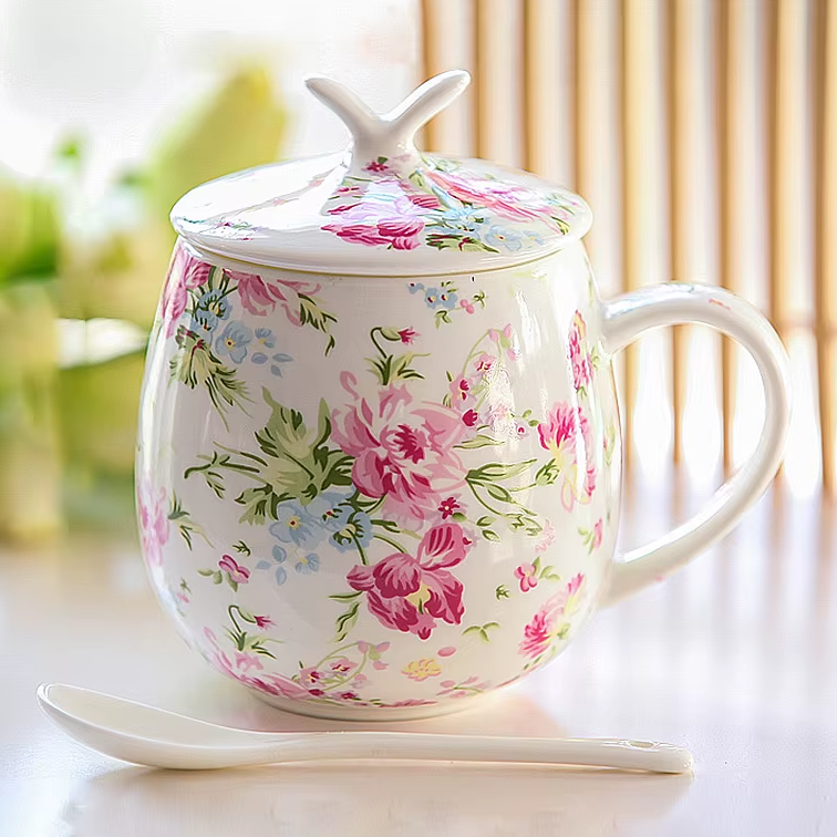 Tea Blossom Infusion Mug