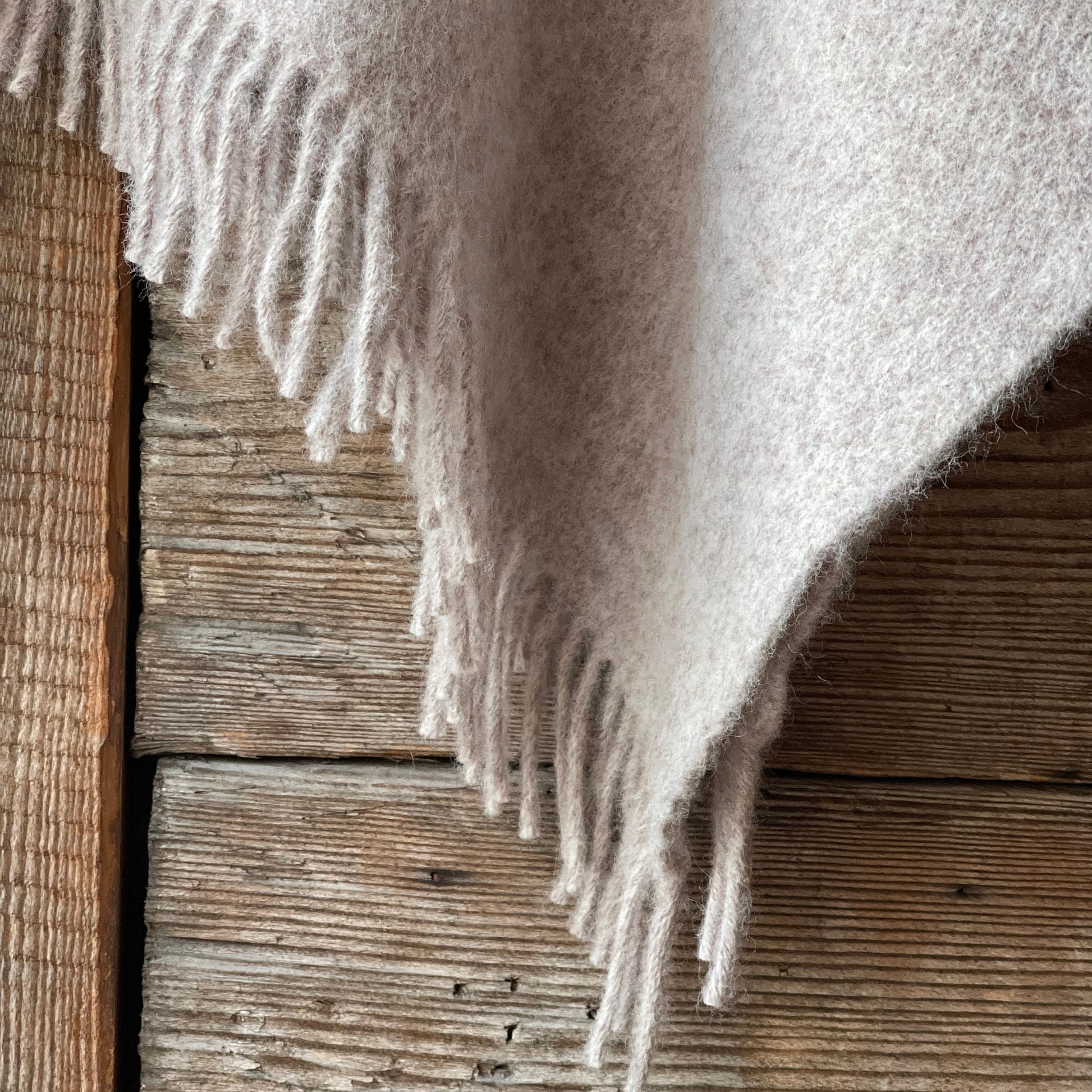 100% Lambswool, Cozy Hooded Poncho | Crafted in Latvia