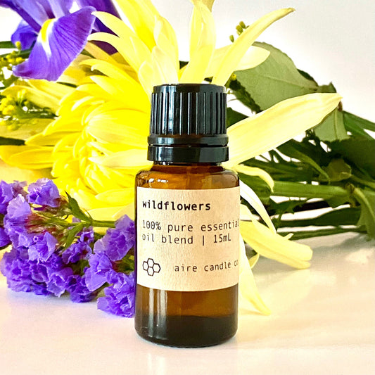 Wildflowers. Small-Batch, 100% Pure Essential Oil Blend. From the USA