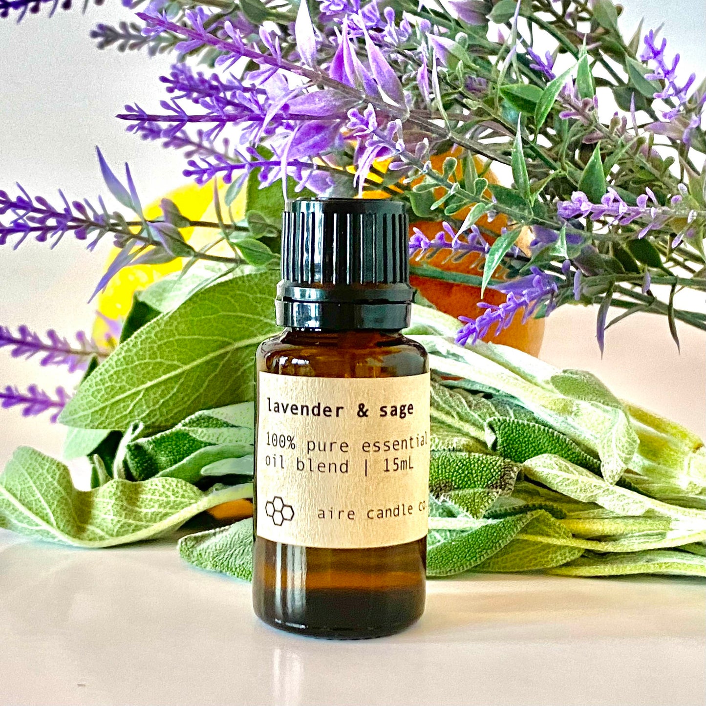 Lavender & Sage. Small-Batch, Pure Essential Oil | USA